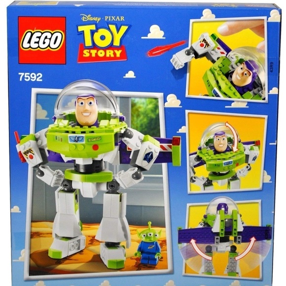 Retired Lego Construct-a-Buzz Set # 7592 - Picture 11 of 11